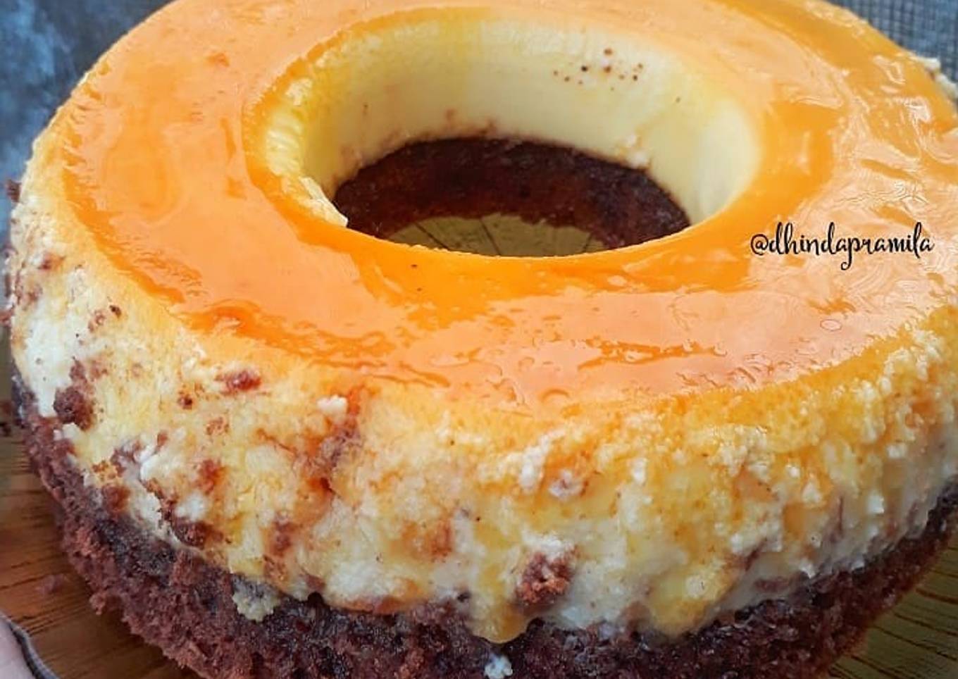 Choco Cheese Caramel Flan / Magic Cake / Flan Cake