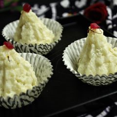 A picture of Sabudana Paneer Modak.