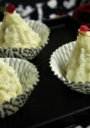 A picture of Sabudana Paneer Modak.