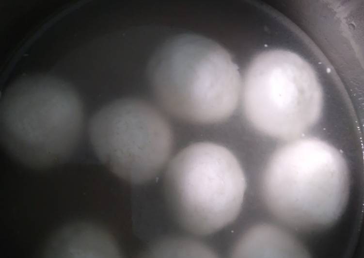 Spoongy rasgulla at home