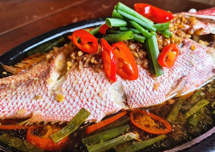 Resep Ikan Tim Kakap yang Lezat Sekali