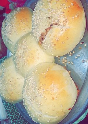 A picture of Chicken buns.