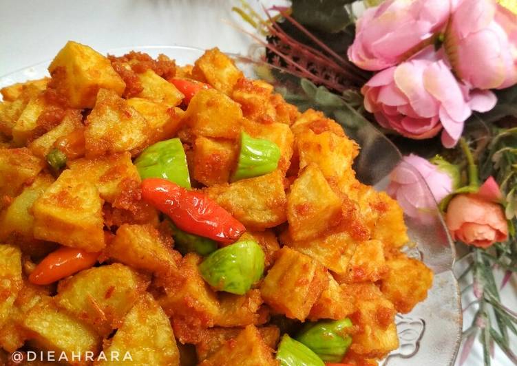 Resep Sambel Goreng Kentang Pedas 🌶️ Anti Gagal