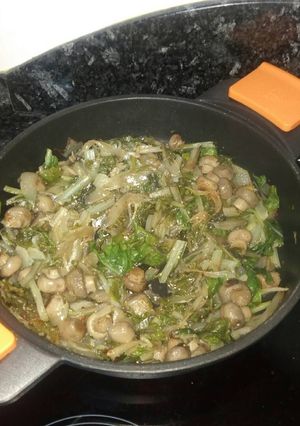 Foto principal de Acelgas con champiñones