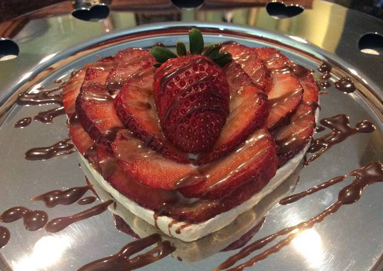 Día de San Valentín Merengue con Forma de Corazón