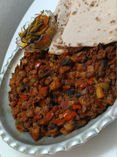 عکسی از دستور خوراک گوشت چرخ کرده