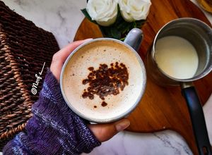 Foto resep Creamy Hot Coffee (Cappuccino Latte and Mochaccino KW)