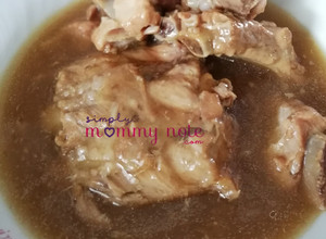 รูปของ อาหารเด็ก ซี่โครงหมูตุ๋นเปื่อย