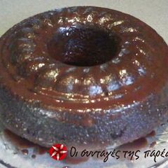 A picture of Vegan chocolate cake.