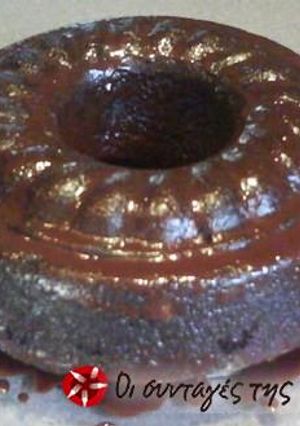 A picture of Vegan chocolate cake.