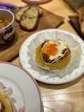 North African Baked Eggs with Spaghetti