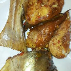 A picture of Grilled catfish.