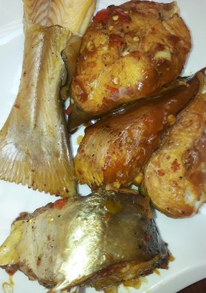 A picture of Grilled catfish.