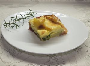 Una foto de Papas a la crema serrana