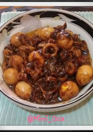Foto resep Cumi puyuh asam manis