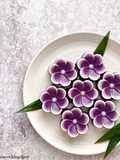 Talam Ubi Ungu (Purple Sweet Potato Steamed Cake)