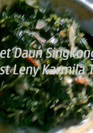 Foto resep "UPET DAUN SINGKONG"