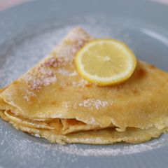 A picture of Simply delicious pancakes 🥞.