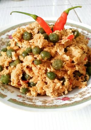Foto resep Sambel telen (tempe leunca)