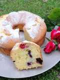 Gluten-Free Mascarpone and Berry Bundt Cake
