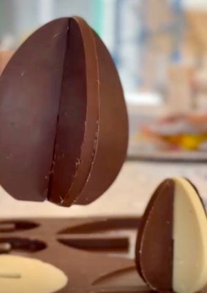 Foto principal de Huevos de Pascua de chocolate 3D encajable