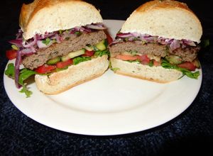 Una foto de HAMBURGUESAS KOFTA. JON STYLE