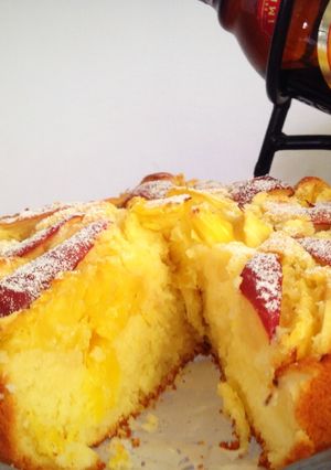 A picture of Mixed Fruits Pastry Cake.