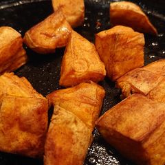 A picture of Cinnamon Sweet Potatoe Bites.