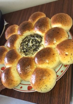 Une photo de Brioche camembert