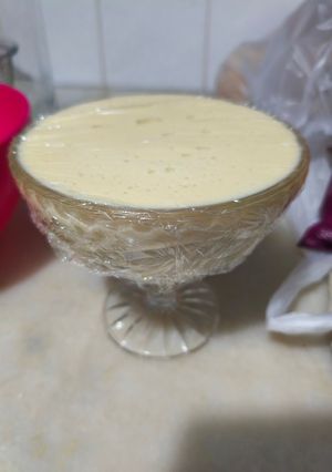 Una foto de Cremita casera en microondas