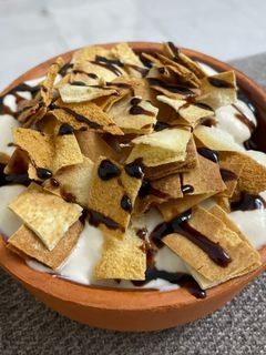 صورة لوصفة فتة اصابع ورق العنب والملفوف 👌😋