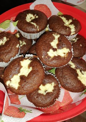 Búvár túrós muffin recept fotója