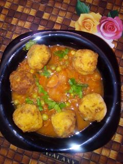 صورة لوصفة مرق جلبانة (بازيلا) بكريات البطاطا