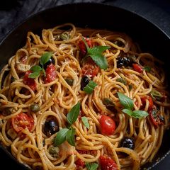 A picture of One Pot Spaghetti.