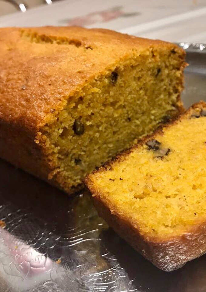 Una foto de Carrot cake! Budín de zanahoria exprés!!muy fácil 1 2 3. Receta original de AdriCocina!🌷
