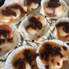 A picture of Scallop in XO sauce.