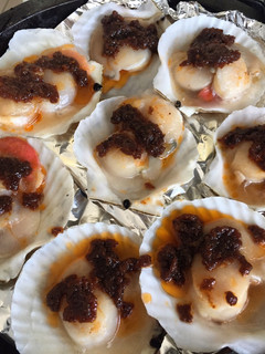 A picture of Scallop in XO sauce.