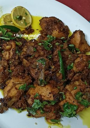 A picture of Spicy pepper chicken.