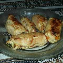 Una foto de Mini pamplonas a de pollo al horno