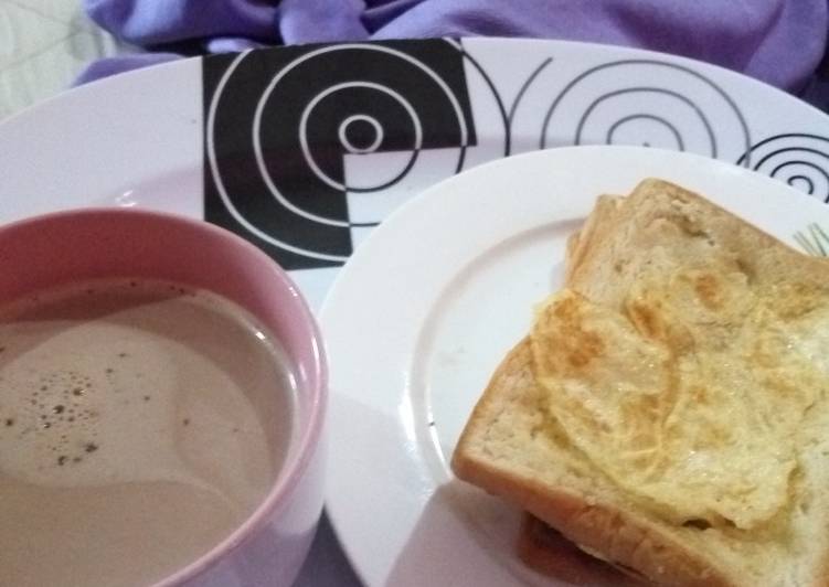 Simple Way to Prepare Super Quick Homemade Fried Bread with Beverage #teamabuja