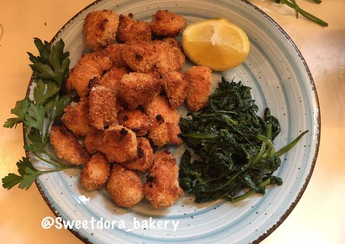 Pepite di salmone al forno