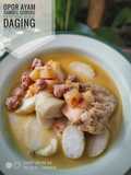 Opor ayam sambel goreng kentang bola daging