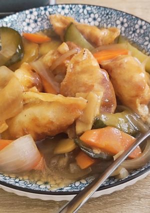 Foto resep 481. Fried Mandu/Gyoza Sweet & Sour Sauce