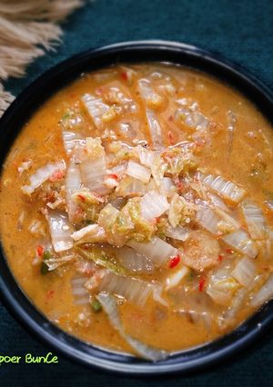 Foto resep Sawi Kuah Pedas