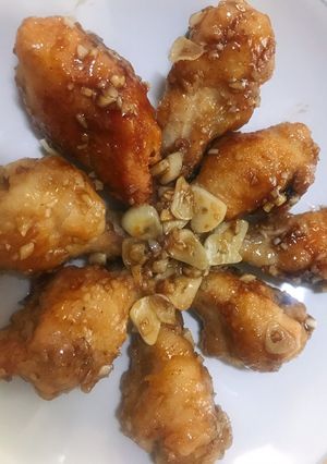 รูปของ ไก่ทอดซอสกระเทียม