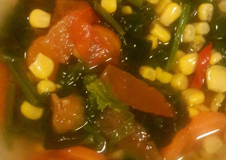 🇮🇩 Sayur Bayam (Spinach Soup)