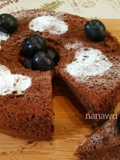 Foto resep Japanese Dark Pearl Chiffon