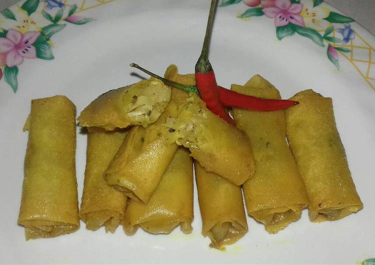 Resep Lumpia rebung | Cara Masak Lumpia rebung Yang Lezat