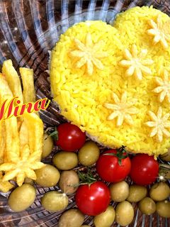 عکسی از دستور سیب زمینی سرخ شده تزیینی