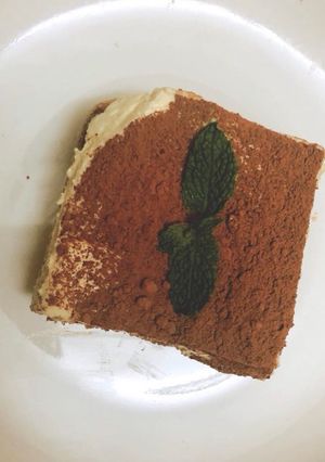 Hình của món Tiramisu.